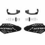 HANDGUARDS LINEAR VENTED ON HANDLEBARS - BLACK/WHITE - Acerbis fotó