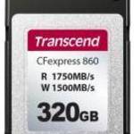 Transcend CFexpress 860 320 GB memóriakártya fotó