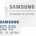 Samsung MB-MC512S 512 GB MicroSDXC UHS-I memóriakártya - SAMSUNG fotó