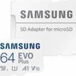 Samsung MB-MC64S 64 GB MicroSDXC UHS-I memóriakártya - SAMSUNG fotó