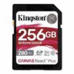 Kingston Technology Canvas React Plus 256 GB SDXC UHS-II Class 10 memóriakártya - KINGSTON fotó