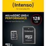 Intenso 3424491 128 GB MicroSD UHS-I Class 10 memóriakártya fotó