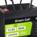 Green Cell CUBE LiFePO4 80Ah 12.8V 1024Wh lítium-vas-foszfát akkumulátor elektromos motorokhoz, lakó fotó