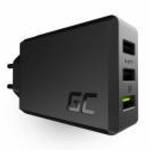 3-port töltő GC Charge Source 3 3xUSB 30W fast charging Ultra Charge i Smart Charge Töltéssel CHARGC fotó