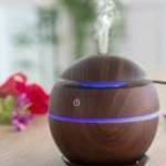 MINI AROMA DIFFÚZOR PÁRÁSÍTÓ DARK WALNUT INNOVAGOODS fotó