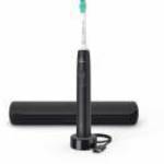 Philips HX3673/1 Sonicare 3100 series Lítium-ion, nyomásérzékelő fekete szónikus elektromos fogkefe fotó