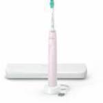 Philips HX3673/11 Sonicare 3100 series Lítium-ion, nyomásérzékelő rózsaszín szónikus elektromos fogk fotó