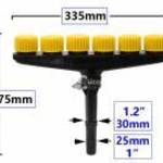 Szórófej kerti öntözéshez, 3-6 fejű fotó