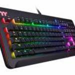 Thermaltake Level 20 RGB USB QWERTY Angol Fekete billentyűzet fotó