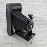 Kodak No.2 Folding Autographic Brownie - retro harmónikás középformátumú fényképezőgép fotó