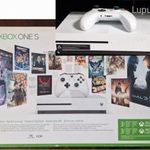 XBOX ONE S, 1TB-HDR-4k-BLU-RAY - DOBOZÁBAN, MINDEN TARTOZÉKÁVAL, ÚJSZERŰ ÁLLAPOT !!! fotó