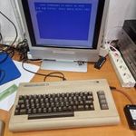 Commodore 64 Breadbin táppal hibátlan. fotó