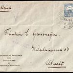 1916 turul 25f ERZSÉBETKIRÁLYNÉSZANATÓRIUM -> Hollandia + cenzúra Budapest 17. (c92) fotó