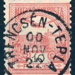 1900 turul TRENCSÉN-TEPLA bélyegzés Trencsén Slovakia Gudlin E3.20 / 50p (e12) fotó