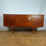 Jentique sideboard retro tikfa komód tálalószekrény fotó