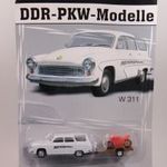 1/64 Wartburg + utánfutó motorral, Grell, blister fotó