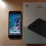 Google Pixel 2 Független Újszerű Fekete Garis ! fotó