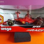 Forma-1 FERRARI SF-23 CARLOS SAINZ Jr. sofőrbábu extra kiegészítővel cararama 1: 24 fotó