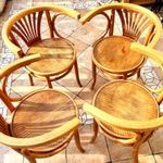 Régi eredeti jelzett Thonet székek, Debreceni Gőzfűrész és Faárugyár Rt. fotó