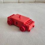 LEGO vonat vasút 12v piros motor (bb0012v) + alkatrészek fotó