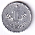 1 FORINT 1987 fotó