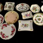 11 DB ANGOL GYÖNYÖRŰ PORCELÁN KIS TÁLKA ÉS TÁNYÉR MÁRKÁS DARABOKKAL EGYBEN ! fotó