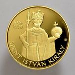 2021 Szent István arany 500000 forint PP (31, 104g/0.999 arany) fotó