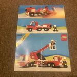 Lego 6358 tűzoltó autó leírás fotó