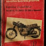 Balogh Gyula, Wohlmuth Emil Pannónia motorkerékpárok kezelése és javítása 1960 első kiadás fotó