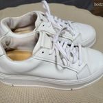 GARDRÓBVÁSÁR/ VAGABOND JUDY 37/4/23, 5 FEHÉR KÍVÜL-BELÜL BŐR PLATFORM SNEAKER fotó