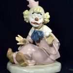 LLADRO NAO PORCELÁN BOHÓC FIGURA X fotó