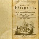 1790 -ből BÉCSI KIADÁS : GYÓGYSZERÉSZETI , GYÓGYÁSZATI TÉMÁJÚ KÖNYV : PHARMACIE !!! fotó