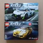 Bontatlan LEGO Speed Champions 76900 KOENIGSEGG JESKO + 76901 TOYOTA GR SUPRA fotó