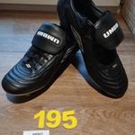 (195.) Umbro 44-es fekete stoplis futballcipő, használt! fotó