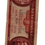 1947-es 100 Forint Kossuth Címeres bankó Ritkább !!! fotó