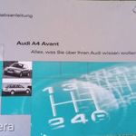 AUDI A4 AVANT kezelési útmutató fotó