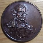 MÉE Nyíregyháza 1987 bronz XVII. vándorgyűlés - Bessenyei György fotó