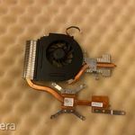 Dell Studio 1555 heatsink ventilátor fan discrete bontott Y140J 0Y140J fotó