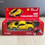 Ferrari 488 Challenge Evo (Burago bluetooth távirányítós autó, Shell) fotó