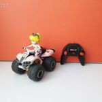 Eredeti Carrera Nintendo Mario Kart Peach hercegnő Quad RC távirányítós autó !! fotó