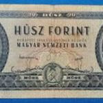 1949 -es 20 Forint Rákosi Címeres bankó Ritkább !!!! F (L0687) fotó