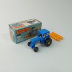 Matchbox Lesney Superfast #46 Ford Tractor & Harrow narancs boronával [England] fotó