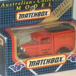 Matchbox MB-38 Ford model A Australia Post PMG Truck Posta autó fotó