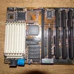 386 alaplap (BEK Tronic 3739) + AMD 386 DX-40 processzor fotó