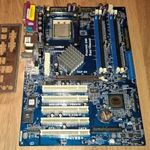 ASRock P4V88+ Socket 478 alaplap, + Pentium 4 2, 8 GHz CPU fotó