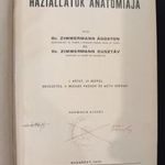 Dr. Zimmermann - Dr. Zimmermann: Háziállatok anatómiája I-III., v7864 fotó