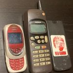 Nokia 1610 és Siemens SL55 (töltő nélkül, nem tudtam életre kelteni) fotó