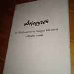 ÁRJEGYZÉK AZ ÁLLATFORGALMI ÉS HÚSIPARI VÁLLALATOK ÉLŐÁLLAT-ÁRAIRÓL HENTES RELIKVIA1973 fotó