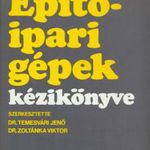 Építőipari gépek kézikönyve (*110P) fotó