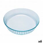 Sütőforma Pyrex Classic Kerek Átlátszó 27 x 27 x 6 cm (6 egység) fotó